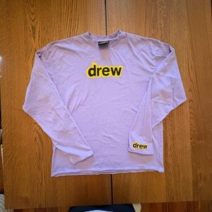 DREW Lavender Long Sleeve Tee